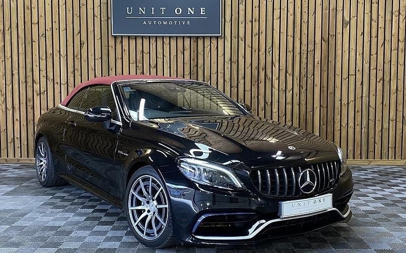 Black Used 2019 Mercedes C63 AMG AMG Cabriolet | £39,000 (Fair price) - Image 1/2