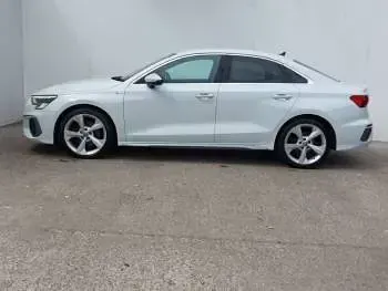Used Audi A3 S-Line 150 HP (110 kW) 2020 White Sedan