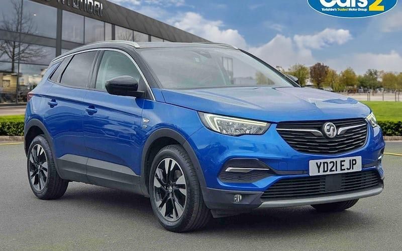 Used Vauxhall Grandland X Edition 131 HP (96 kW) 2021 Blue SUV