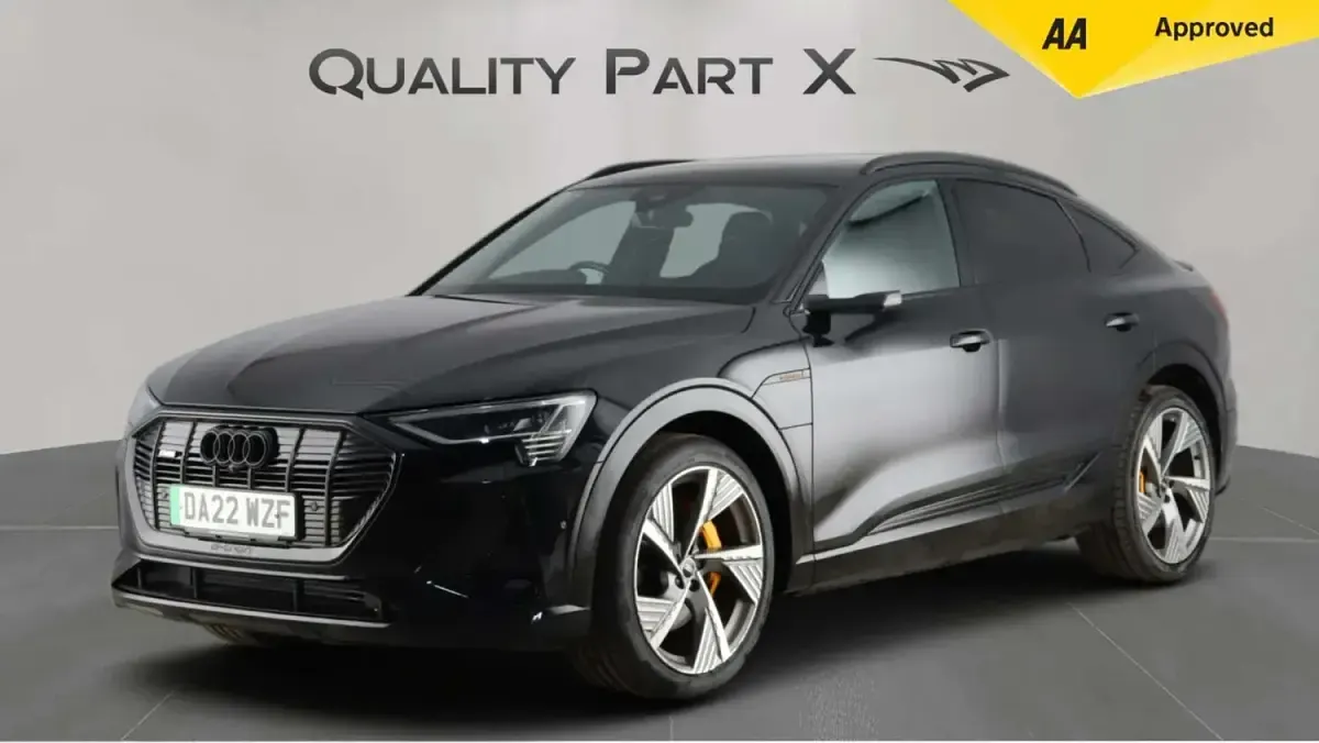 Used Audi e-tron 300 kW (408 HP) 2022 Black SUV