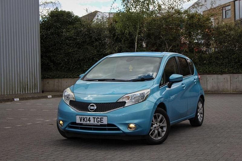 Used Nissan Note Acenta Premium 2014 Blue Hatchback