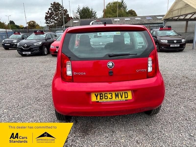 Used Skoda Citigo SE 2014 Red Hatchback