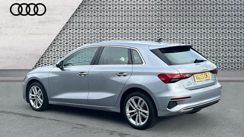 Used Audi A3 Comfort 150 HP (110 kW) 2023 Silver Sedan