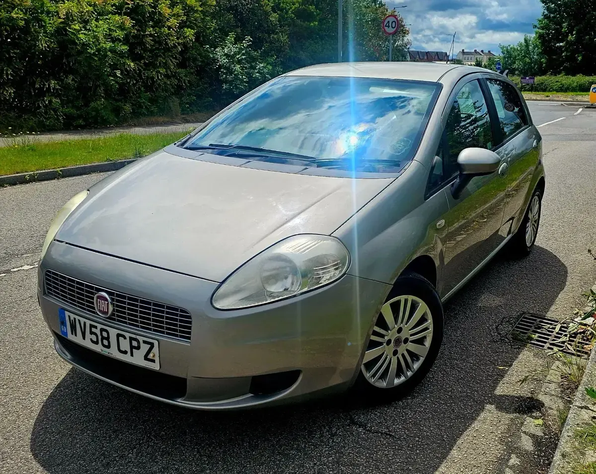 Used Fiat Grande Punto Dynamic 2008 Grey Hatchback