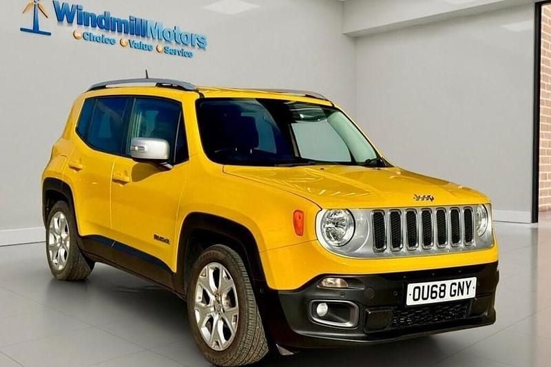 Used Jeep Renegade Limited 140 HP (102 kW) 2018 Yellow SUV