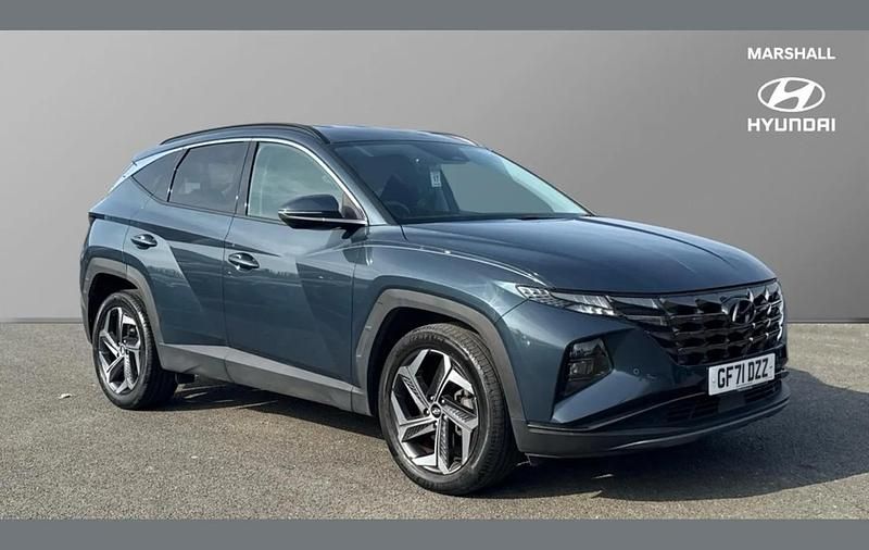 Used Hyundai Tucson Premium 227 HP (166 kW) 2021 Blue SUV
