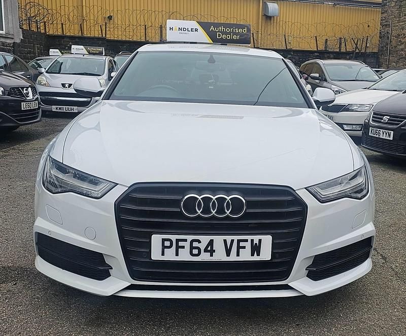 Used Audi A6 Black Edition 2015 White Sedan