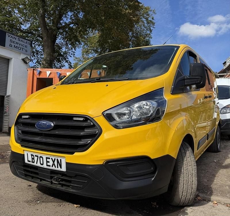Yellow Used 2019 Ford Transit Custom Estate | £10,495 (Super price) - Image 1/4