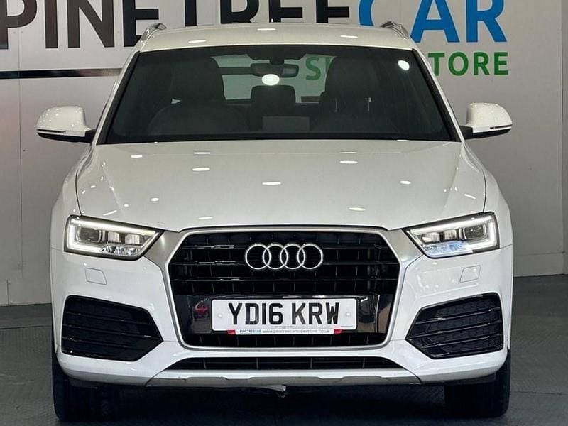 Used Audi Q3 S-Line 150 HP (110 kW) 2016 White SUV