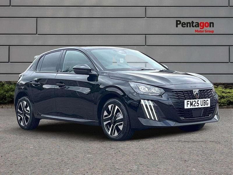 Black New 2025 Peugeot 208 Allure Hatchback | £19,295 (Super price) - Image 1/4
