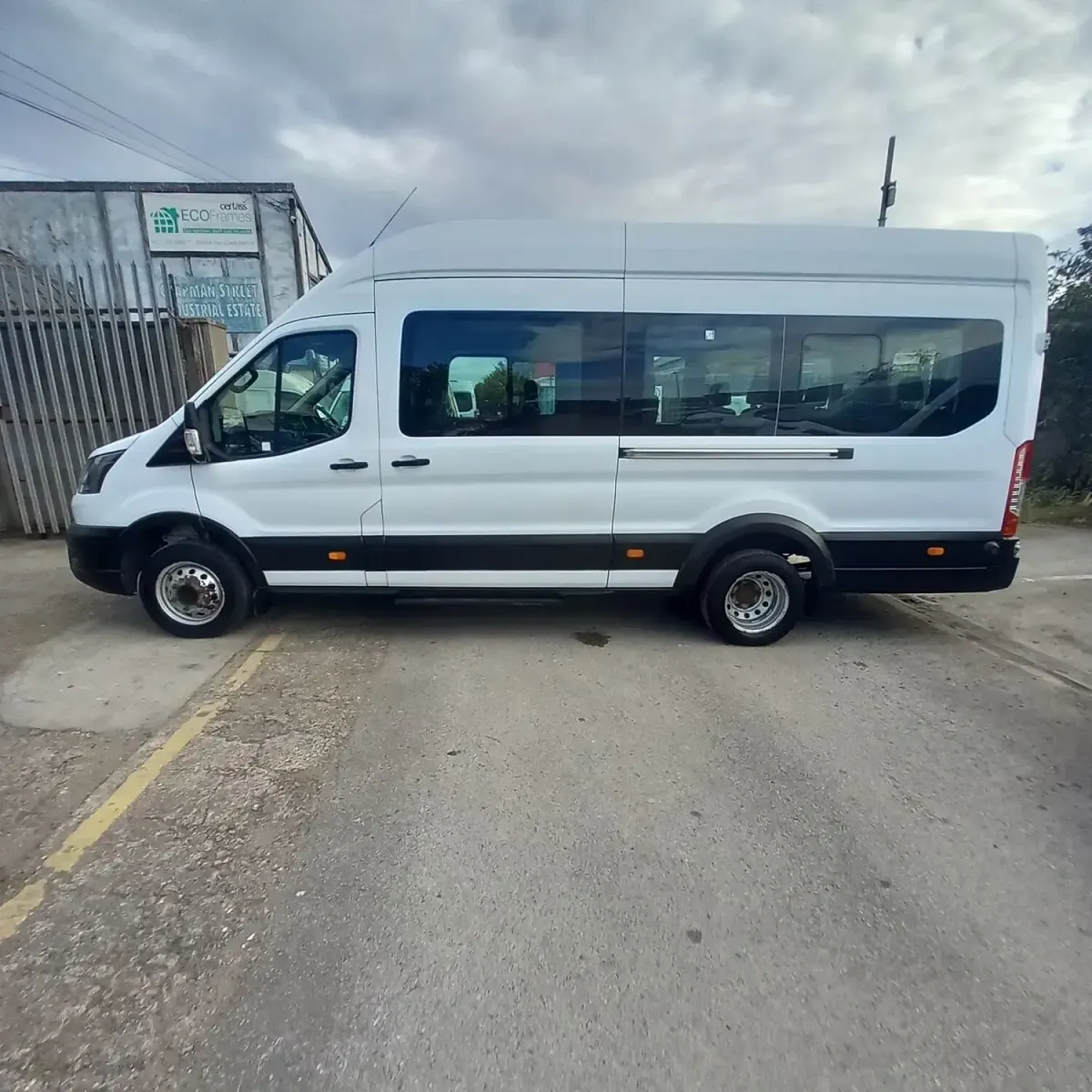 Used Ford Transit Trend 130 HP (95 kW) 2019 White Van