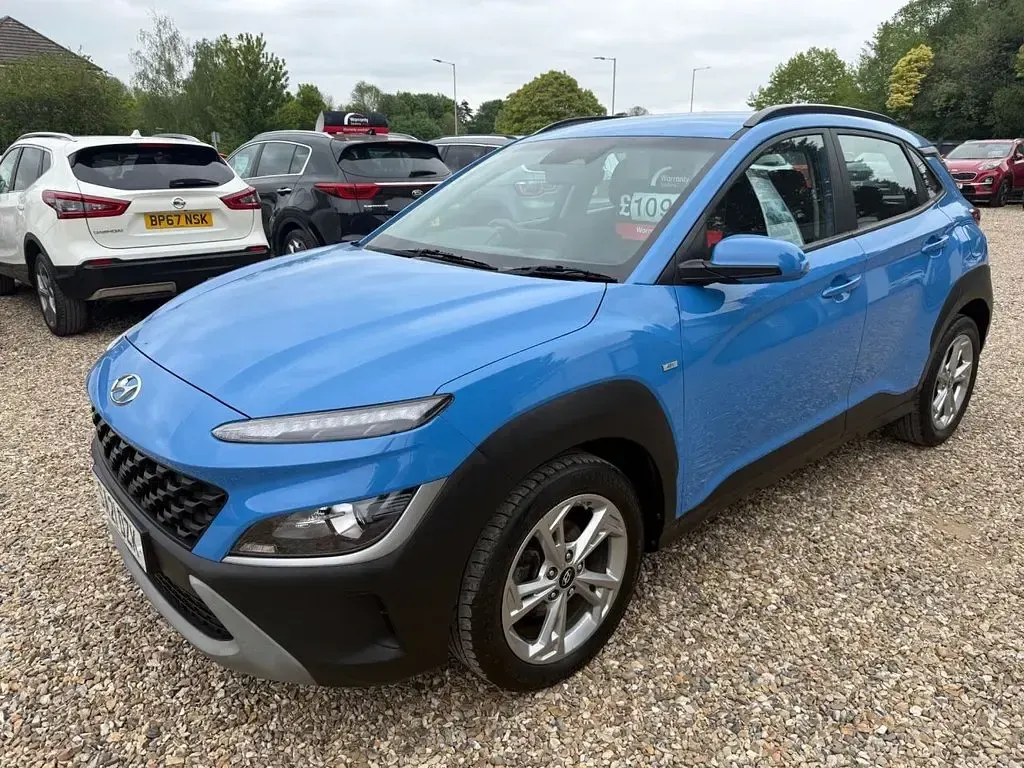 Used Hyundai Kona SE 120 HP (88 kW) 2021 Blue SUV