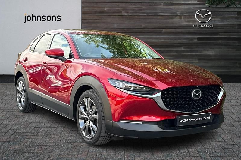 Red Used 2021 Mazda CX-30 Inclusive SUV | £16,370 (Fair price) - Image 1/4