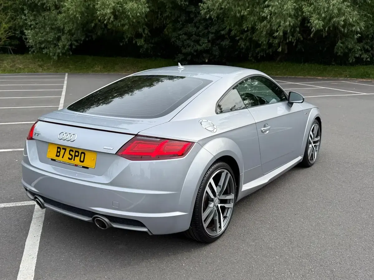Used Audi TT S-Line 184 HP (135 kW) 2015 Silver Coupe