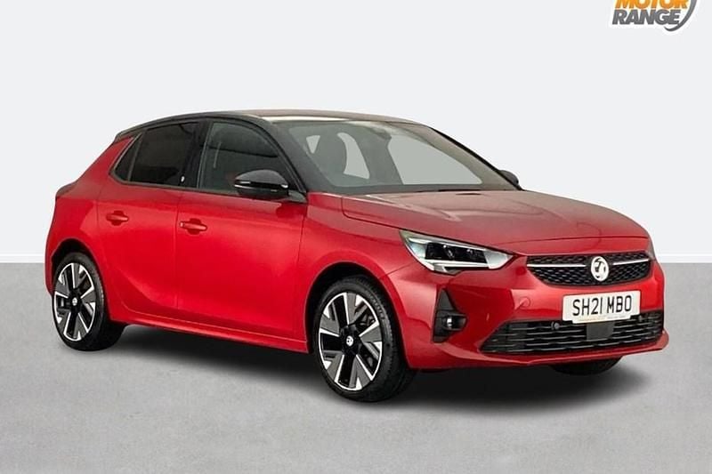 Red Used 2021 Vauxhall Corsa-e SRi Hatchback | £9,295 (Fair price) - Image 1/1