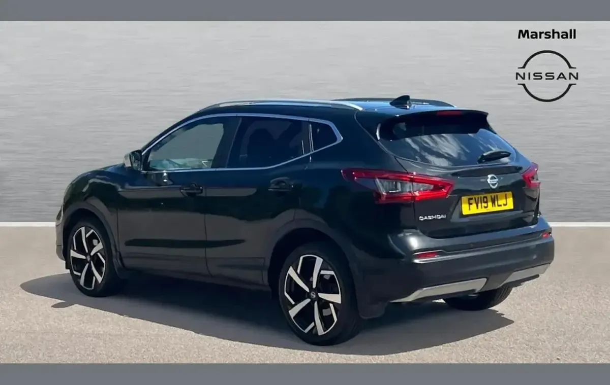 Used Nissan Qashqai Tekna+ 160 HP (117 kW) 2019 Black SUV