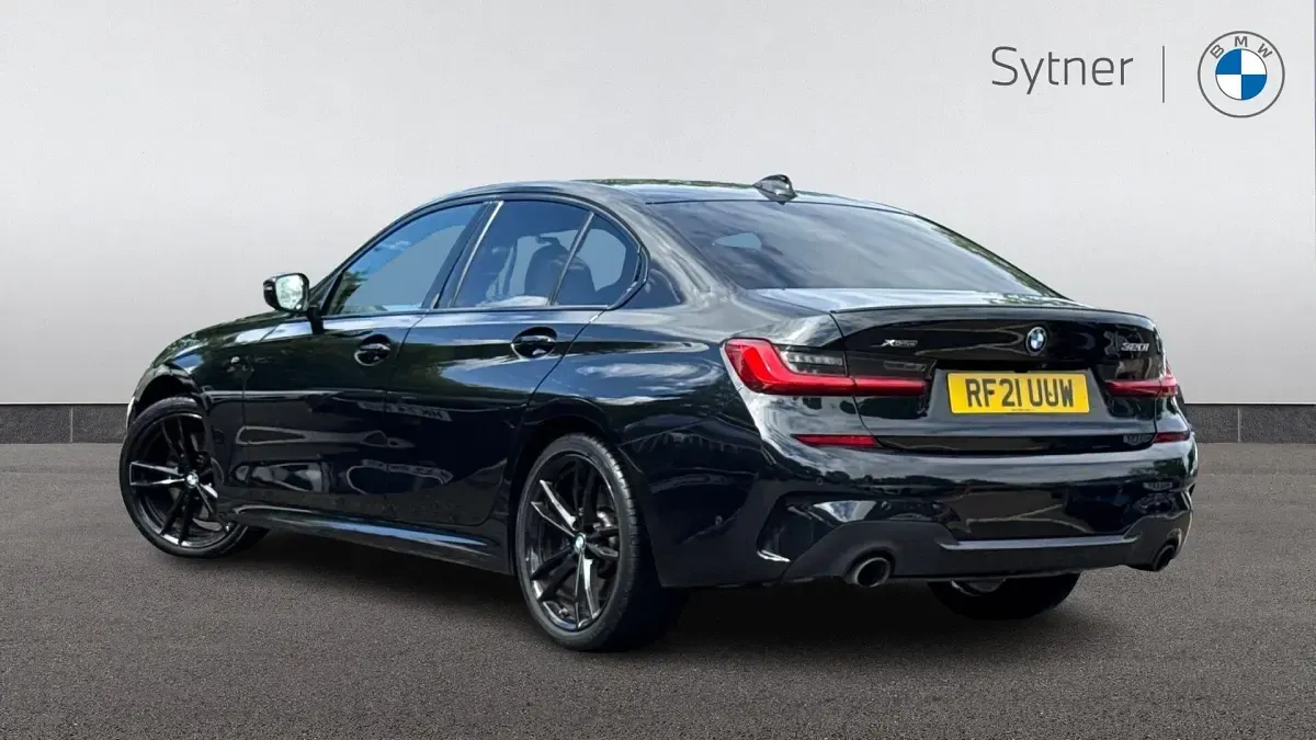 Used BMW 320 M Sport 181 HP (133 kW) 2021 Black Sedan