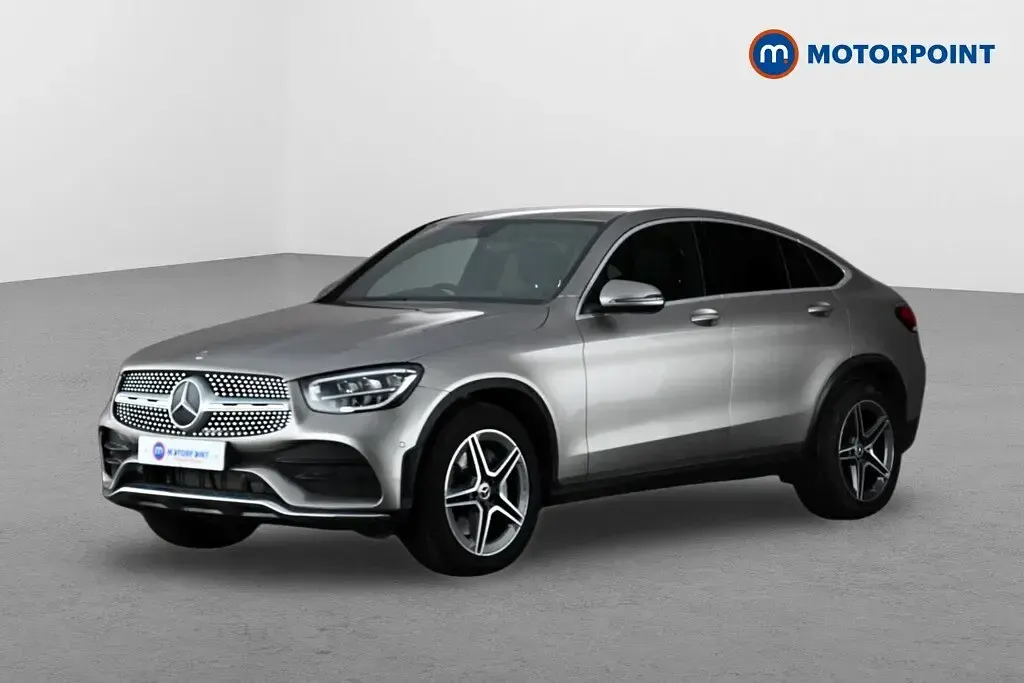 Used Mercedes GLC300 AMG line 2020 Silver Coupe