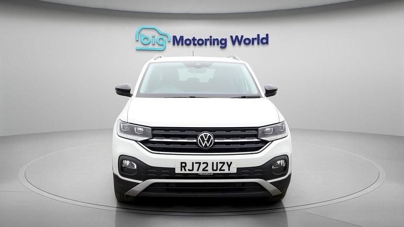 Used VW T-Cross Black Edition 108 HP (79 kW) 2022 White SUV