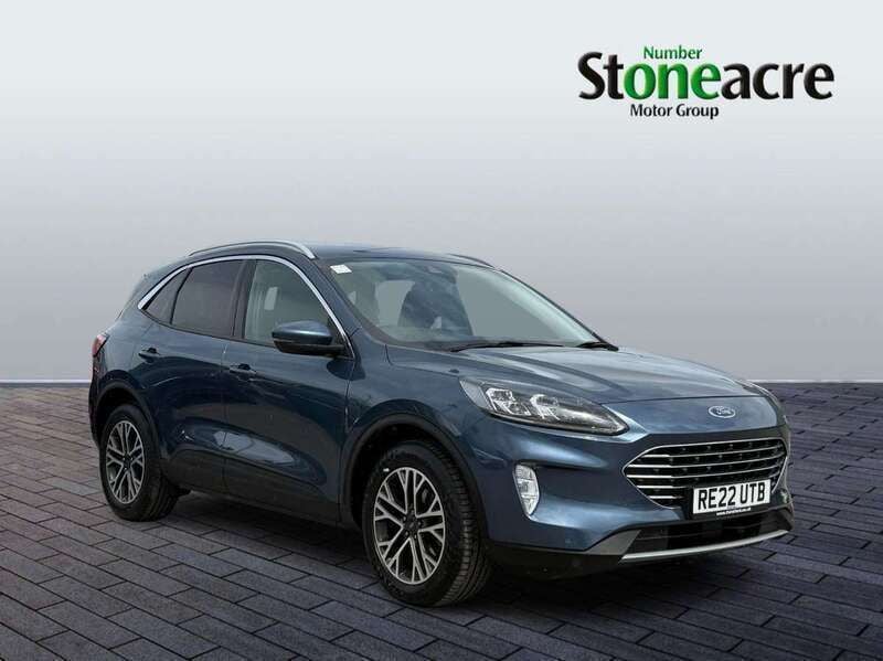 Blue Used 2022 Ford Kuga Titanium SUV | £22,490 (Fair price) - Image 1/4