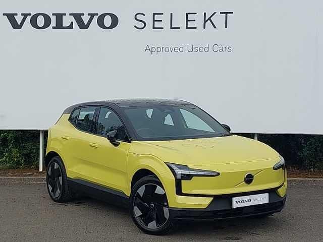 Yellow Used 2024 Volvo EX30 Plus SUV | £25,498 (Fair price) - Image 1/4