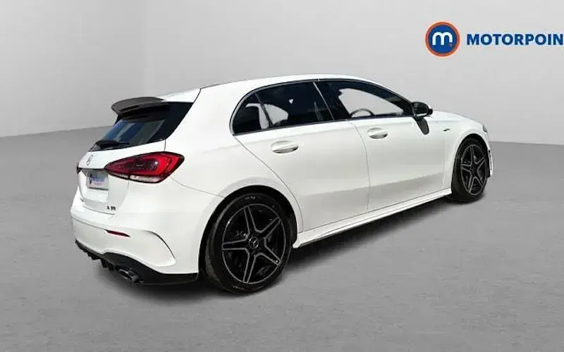 Used Mercedes A35 AMG AMG 306 HP (225 kW) 2019 White Hatchback