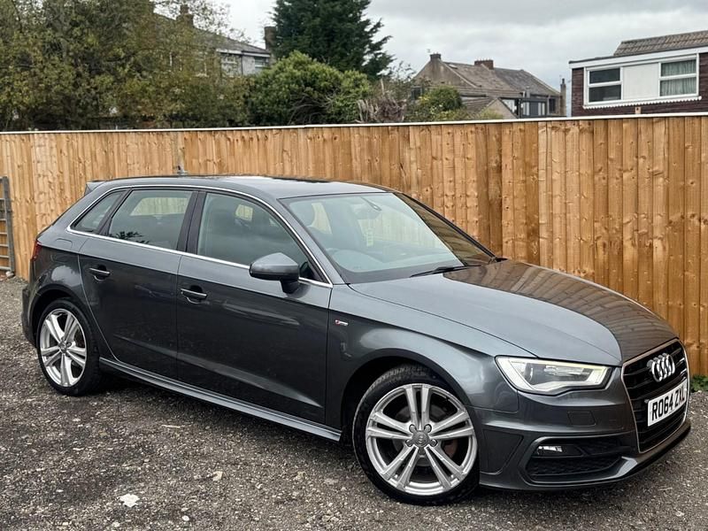 Grey Used 2014 Audi A3 S-Line Hatchback | £3,995 - Image 1/4