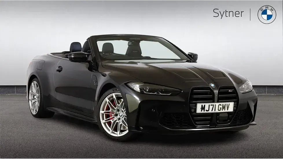 Used BMW M4 Cabriolet Competition Edition 503 HP (369 kW) 2021 Black Cabriolet