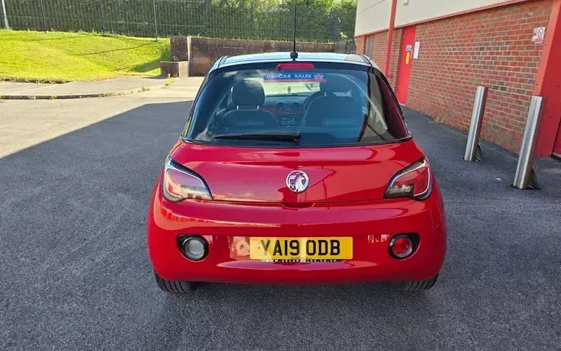 Used Vauxhall Adam 70 HP (51 kW) 2019 Red Hatchback