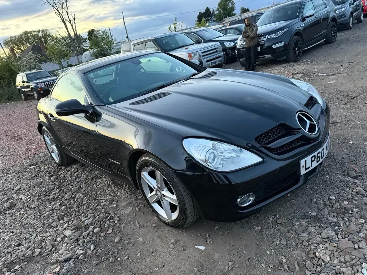 Used Mercedes SLK200 2011 Black Cabriolet