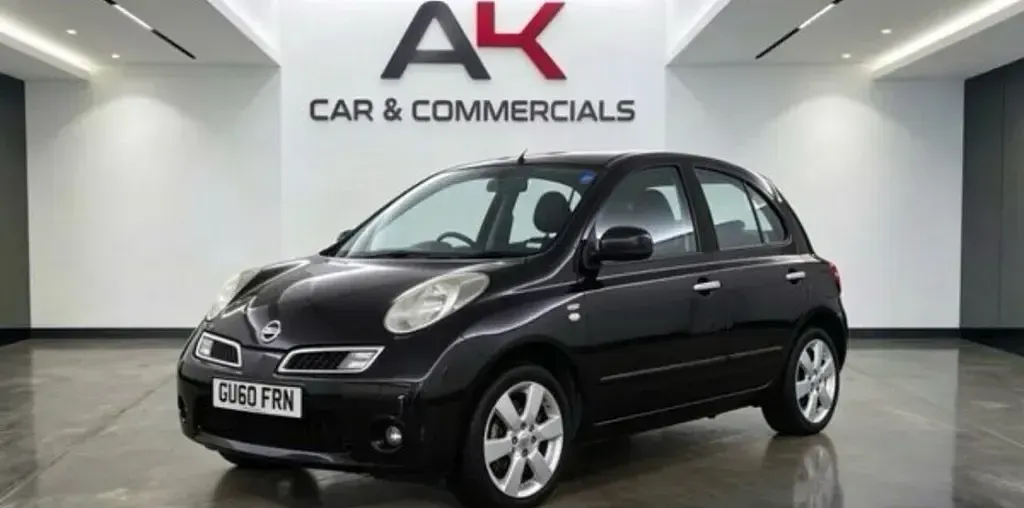 Used Nissan Micra N-TEC 86 HP (63 kW) 2010 Black Hatchback