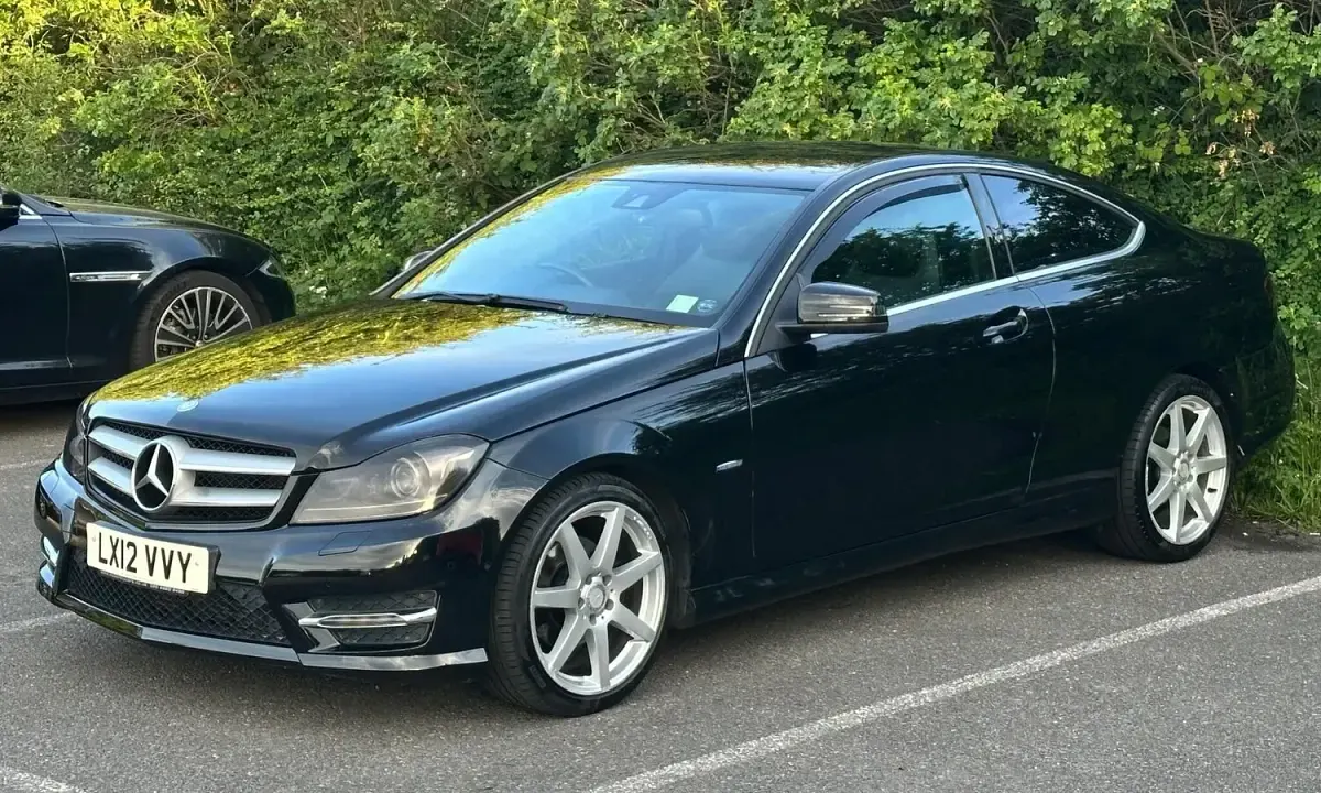 Used Mercedes C180 AMG 2012 Black Coupe
