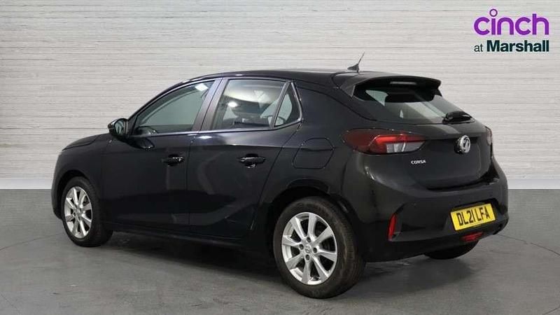 Used Vauxhall Corsa 75 HP (55 kW) 2021 Black Hatchback
