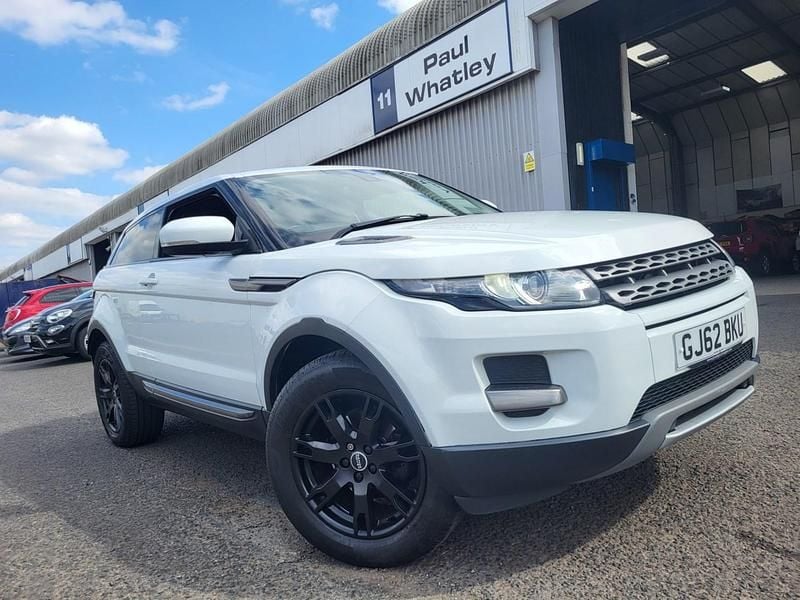 White Used 2012 Land Rover Range Rover evoque Dynamic Coupe | £6,995 (Good price) - Image 1/4
