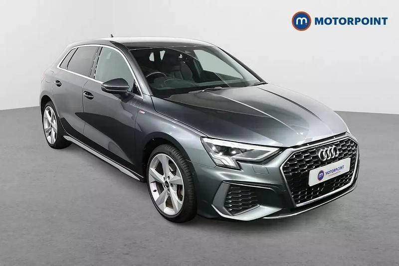 Grey Used 2023 Audi A3 e-tron S-Line Hatchback | £22,999 (Fair price) - Image 1/4