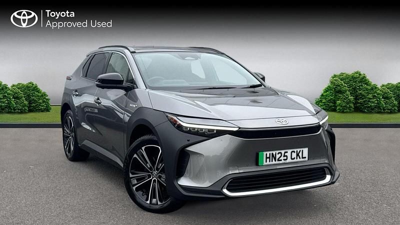 Precious metal Used 2025 Toyota bZ4X SUV | £31,443 (Fair price) - Image 1/4