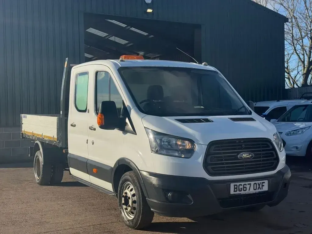 Used Ford Transit 130 HP (95 kW) 2017 White Van