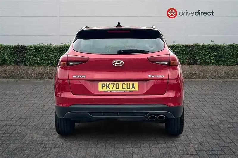 Used Hyundai Tucson N Line 136 HP (100 kW) 2020 Red SUV