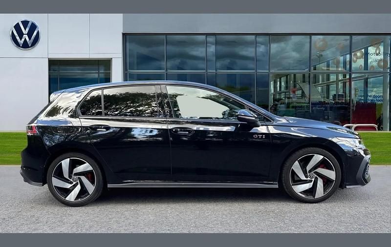 Used VW Golf VIII GTI 265 HP (194 kW) 2024 Grenadilla black metallic Hatchback