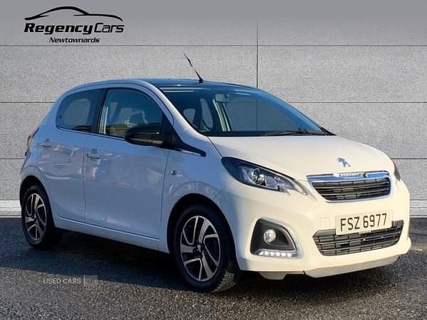 White Used 2022 Peugeot 108 Allure Hatchback | £9,895 (Fair price) - Image 1/4
