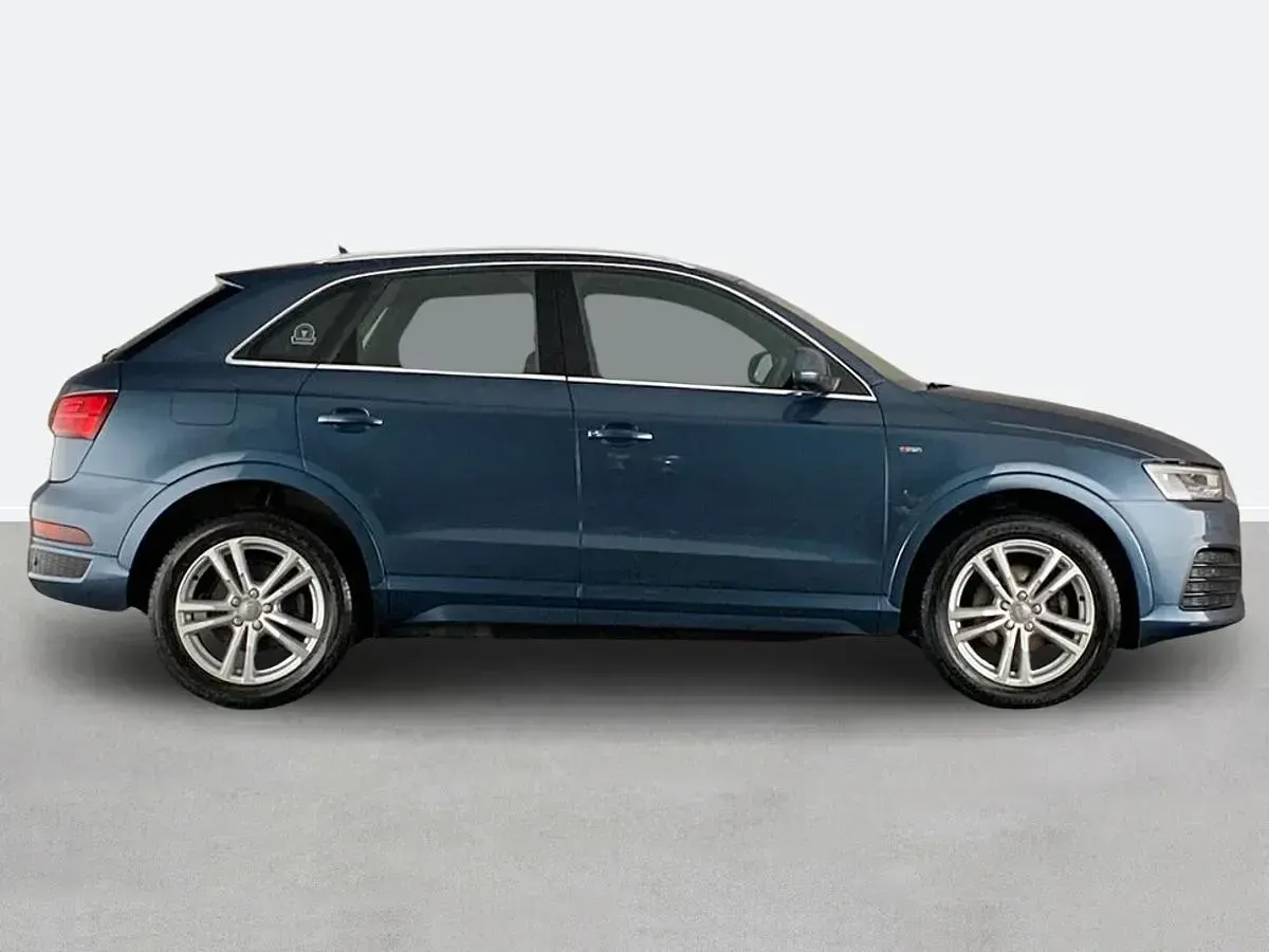 Used Audi Q3 S-Line 150 HP (110 kW) 2016 Blue SUV