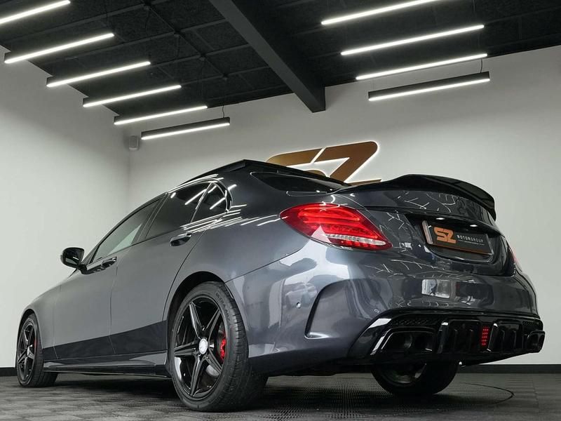 Used Mercedes C220 AMG Line Premium Plus 2015 Grey Sedan