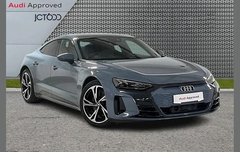 Grey Used 2021 Audi e-tron GT quattro Comfort Sedan | £39,933 (Good price) - Image 1/4