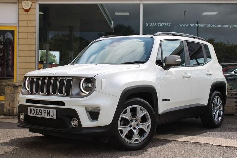 White Used 2019 Jeep Renegade Limited SUV | £13,742 (Fair price) - Image 1/4