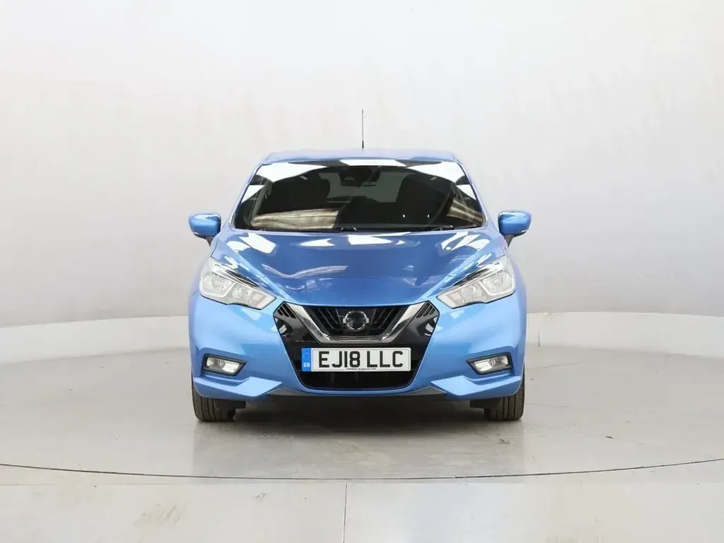 Used Nissan Micra N-Connecta 90 HP (66 kW) 2018 Blue Hatchback