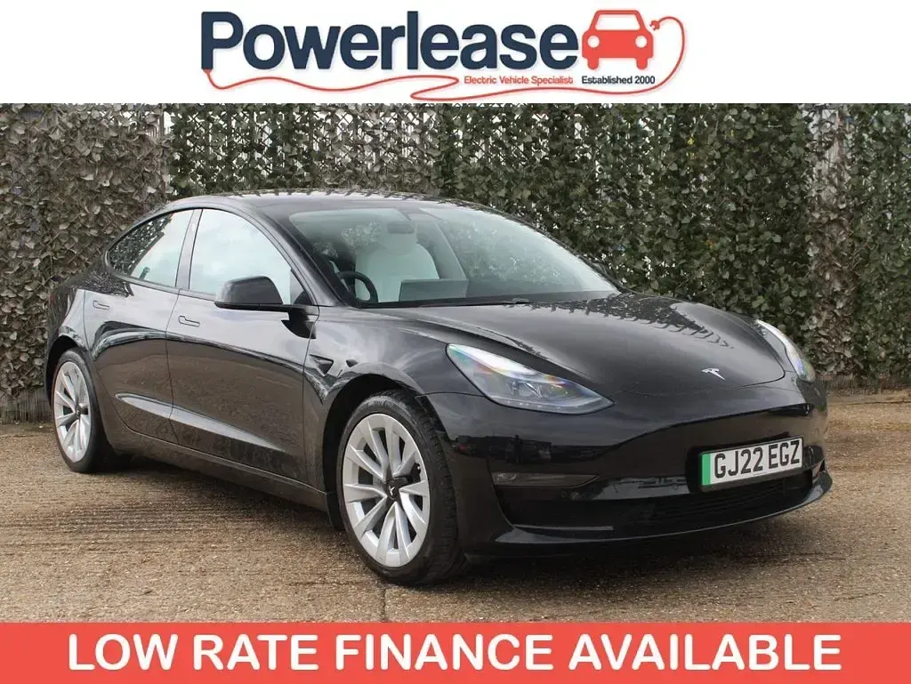 Used Tesla Model 3 Long Range AWD 254 kW (346 HP) 2022 Black Sedan