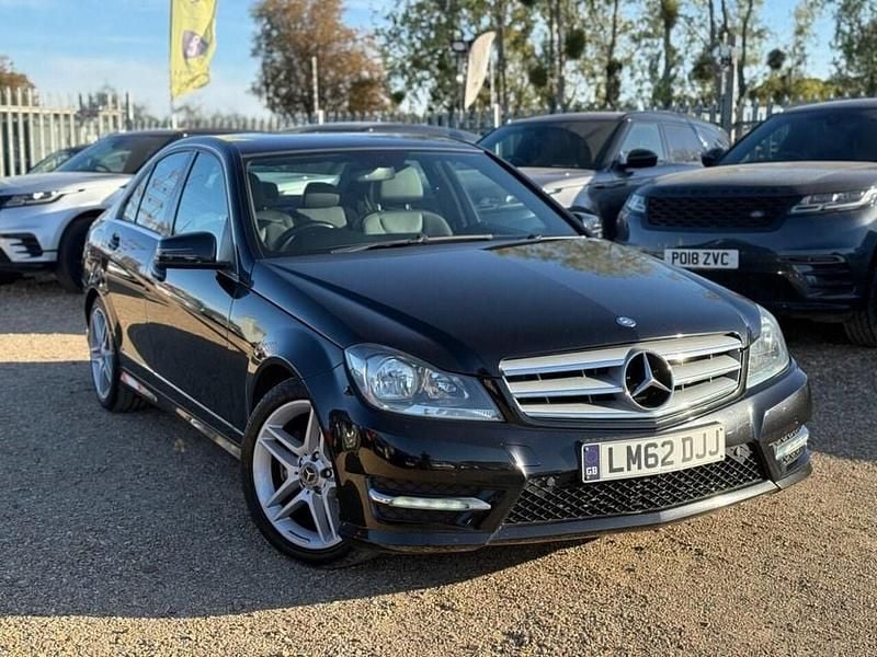 Black Used 2012 Mercedes C180 AMG Sedan | £5,999 (Good price) - Image 1/4