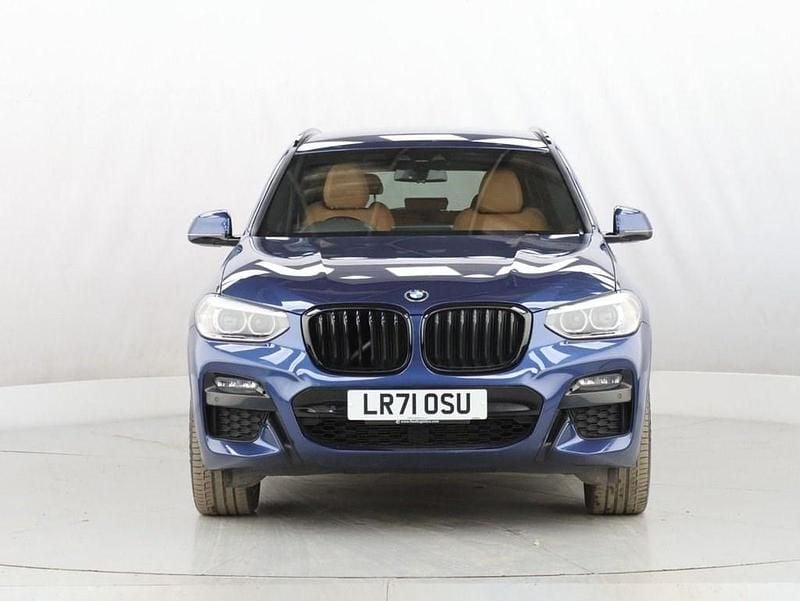 Used BMW X3 M Sport 292 HP (214 kW) 2021 Blue SUV