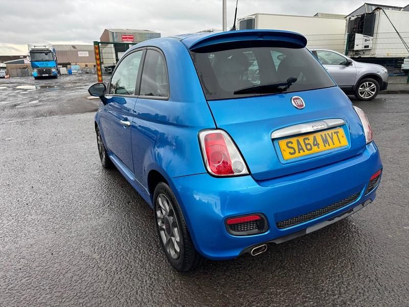 Used Fiat 500 S 69 HP (50 kW) 2014 Blue Hatchback