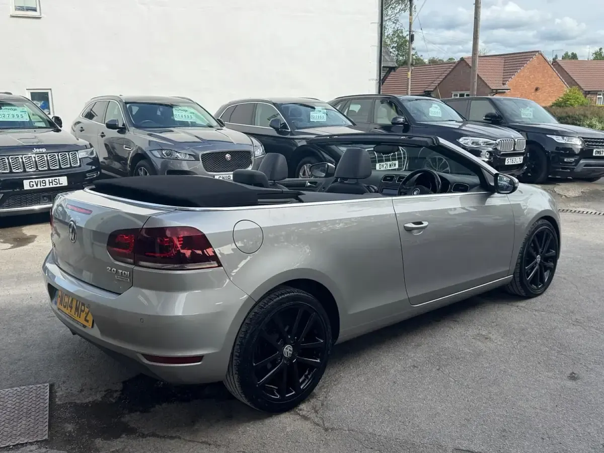 Used VW Golf Cabriolet GT 140 HP (102 kW) 2014 Silver Cabriolet
